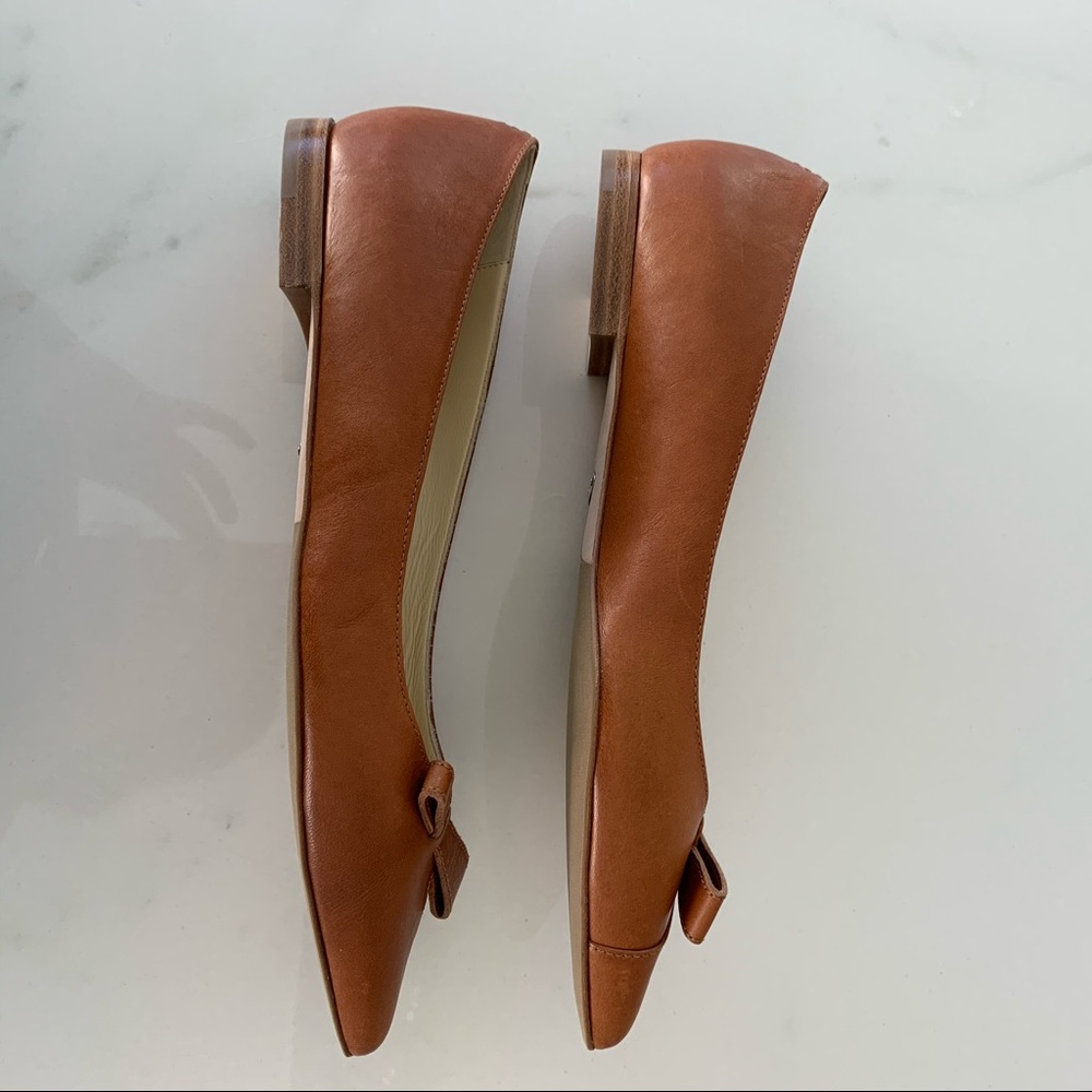 SOLD Sarah Flint Natalie Flats Saddle Vachetta 40 - Picture 5 of 8